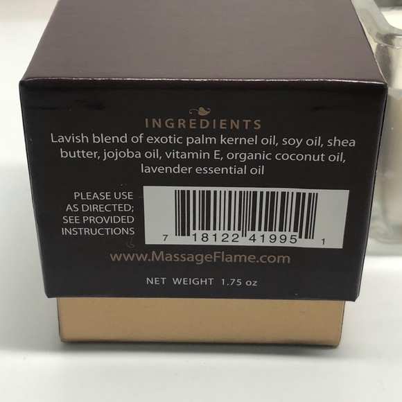 HOT OIL MASSAGE Aromatic Spa Candle Lavender - Picture 4 of 5